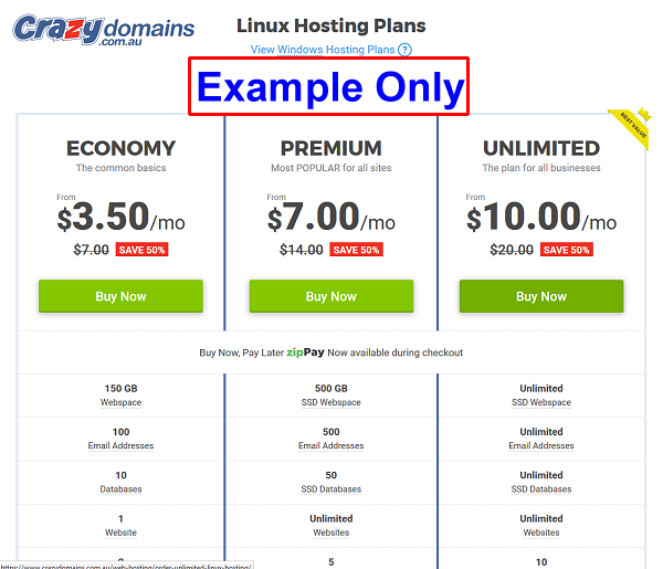 crazy domains