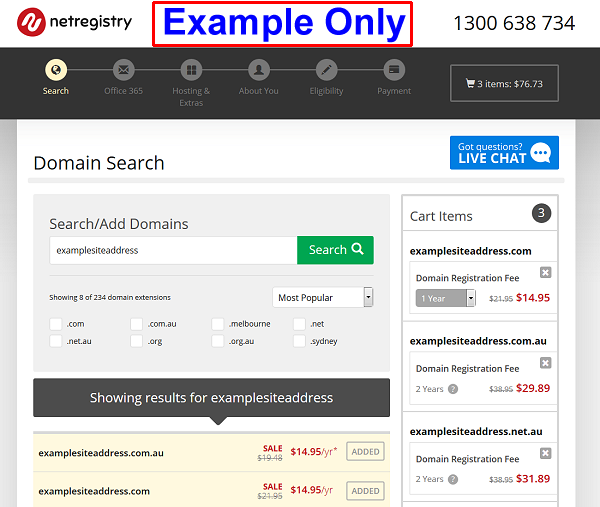 net registry